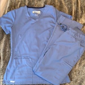 Grey’s Anatomy Active Ceil Blue Scrub Set